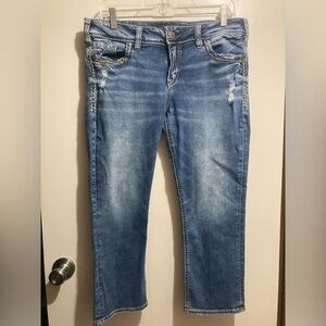 Silver Jeans Elyse capris